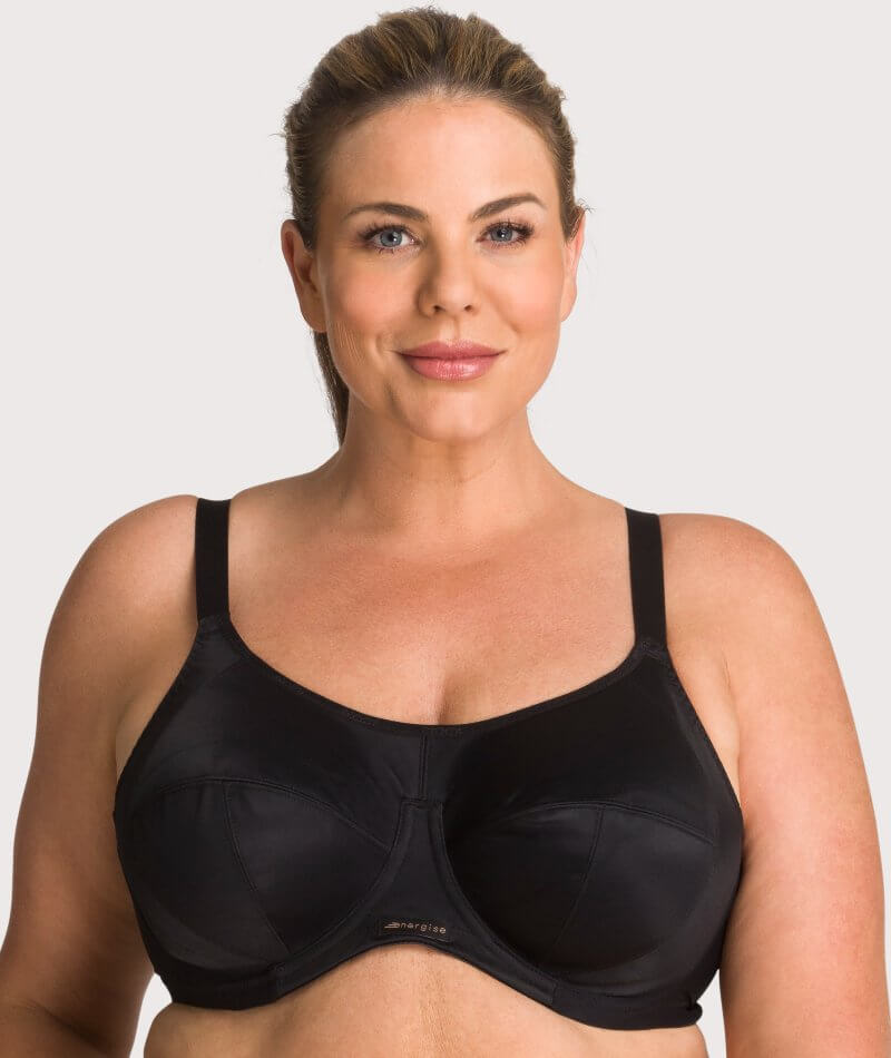 Elomi womens Plus-size Energise Underwire sports bras, Nude, 42F
