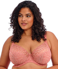 Elomi Matilda Underwired Plunge Bra - Rose Leo