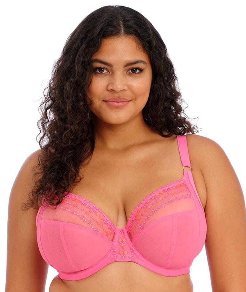 YOURS Cherry Pink Lace Padded Bra