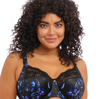 Elomi Morgan Stretch Lace Banded Underwire Bra (4110)- Toasted Almond -  Breakout Bras