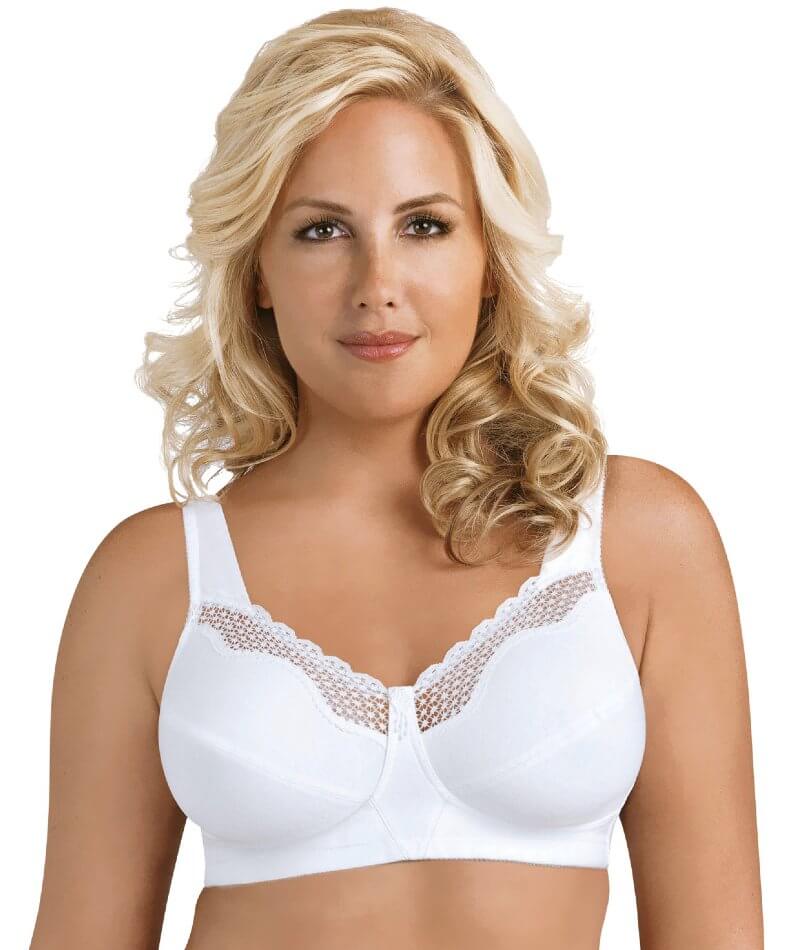 Buy Vanillafudge Non-Padded Wirefree Seamless Cotton Plain Teenage Bra for  Beginners (Po-2) White (Color & Print May Change and Vary) Size 40C bra, bra for women