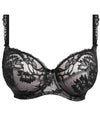 Fantasie Bronte Underwire Side Support Plunge Bra - Black Bras