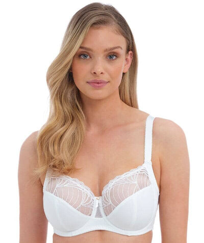 Buy White Recycled Lace Full Cup Comfort Bra - 32D, Bras