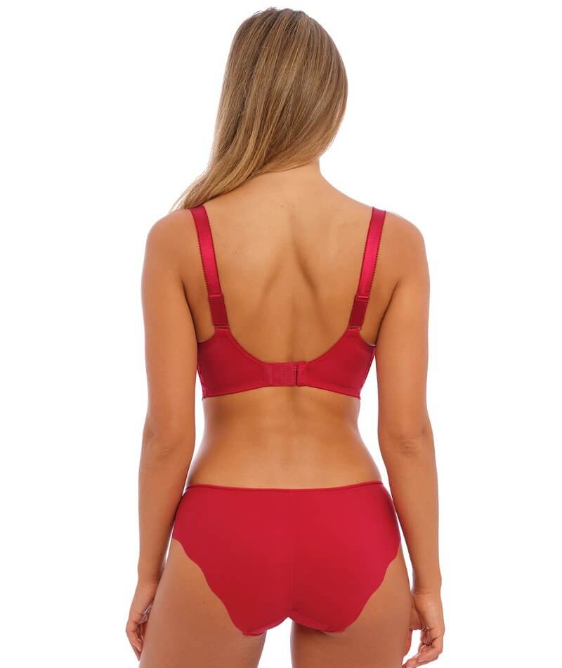 Ana Red Spacer Moulded Bra from Fantasie