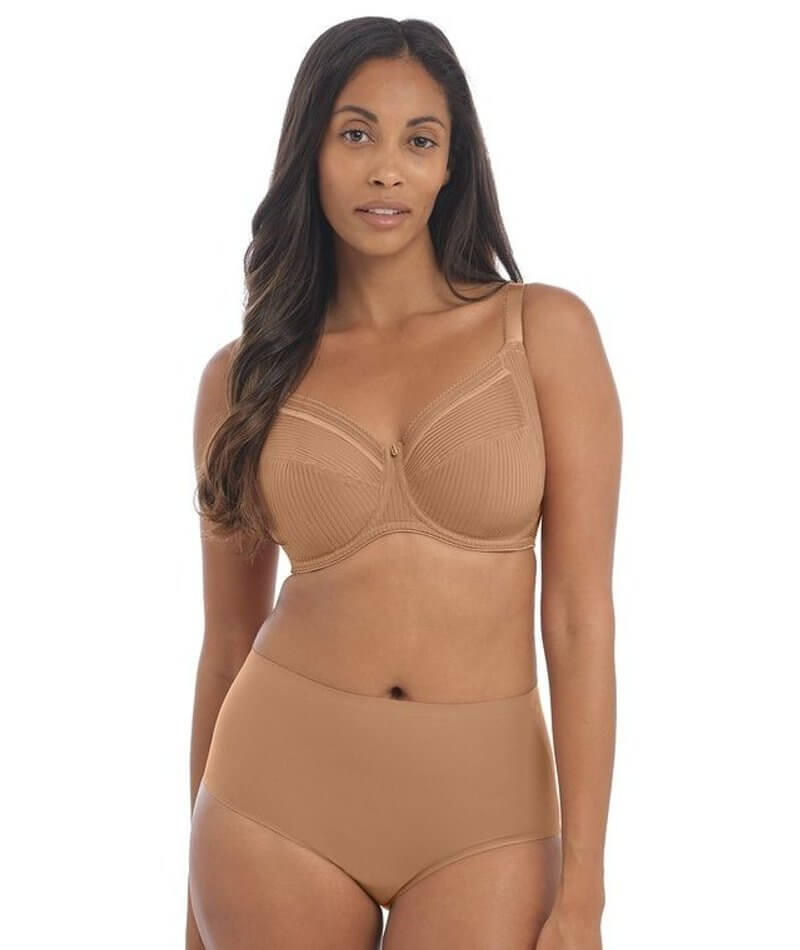 Fantasie Fusion Underwired Full Cup Side Support Bra - Sand - Curvy