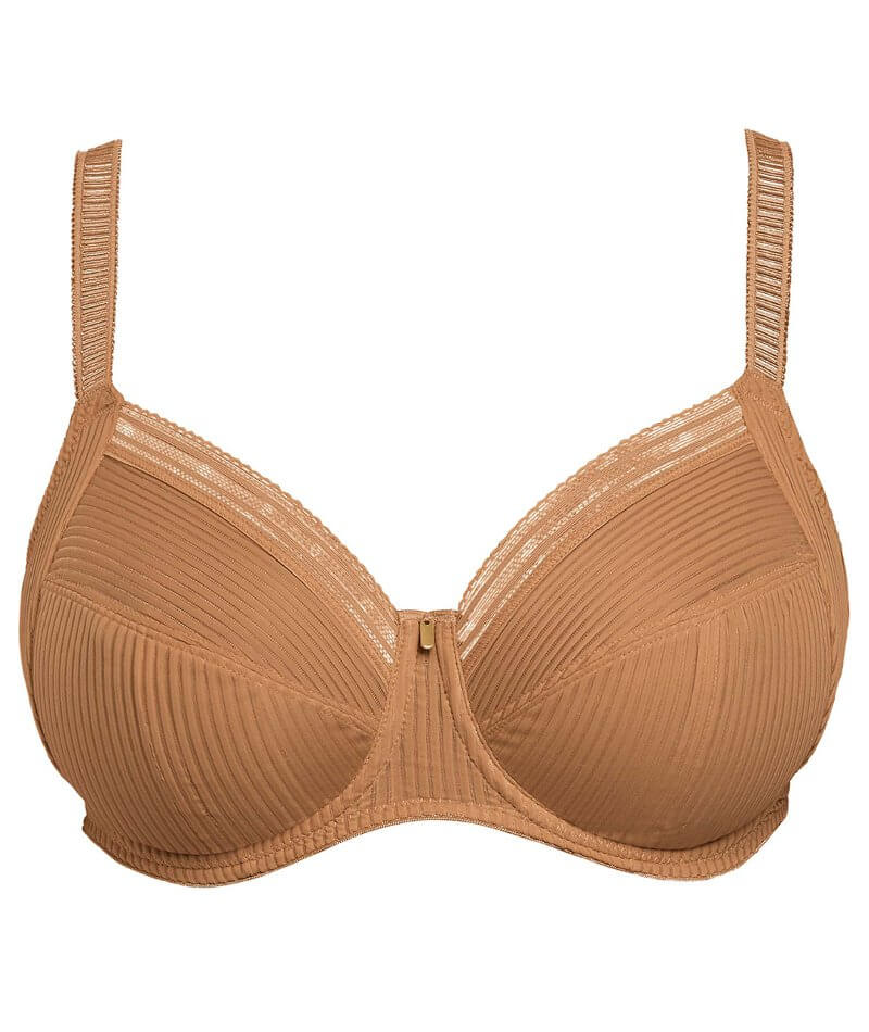 Fantasie Fusion Full Cup Underwire Side Support Bra Coffee Roast