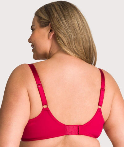 Fantasie Fusion Underwired Full Cup Side Support Bra - Red - Curvy Bras