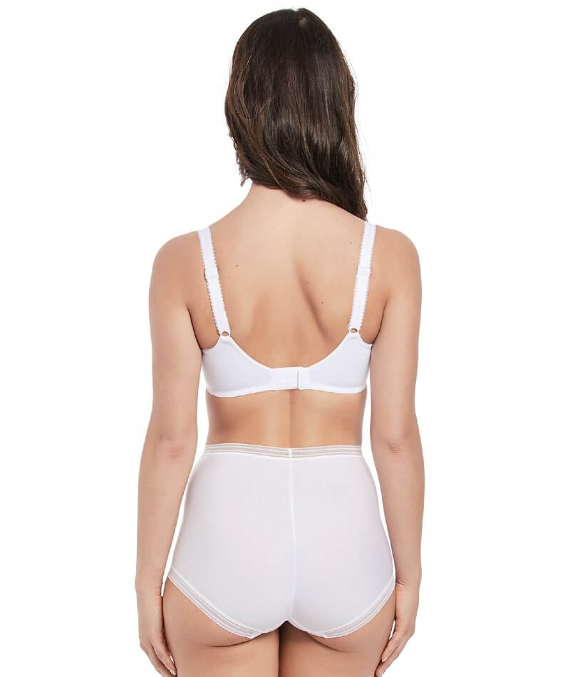 Fantasie Fusion Underwired Full Cup Side Support Bra - White - Curvy Bras