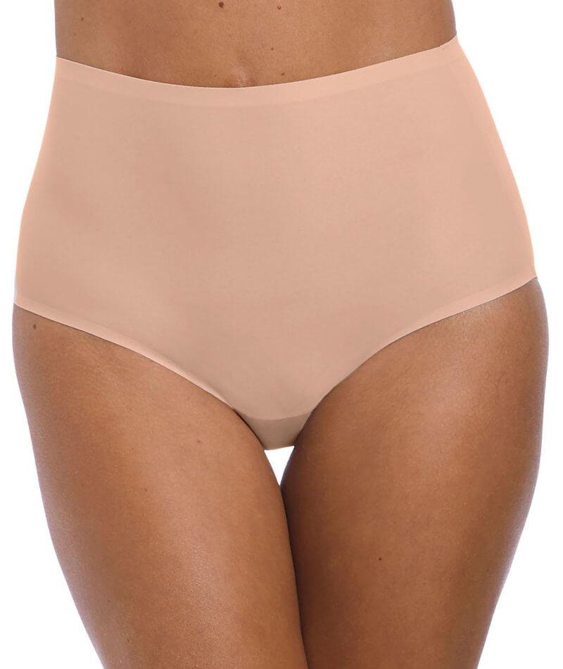 Women's Seamless 4 Pack Underwear Seamless High Waist Underwear Cotton Briefs  Tummy Control Stretch Panties 