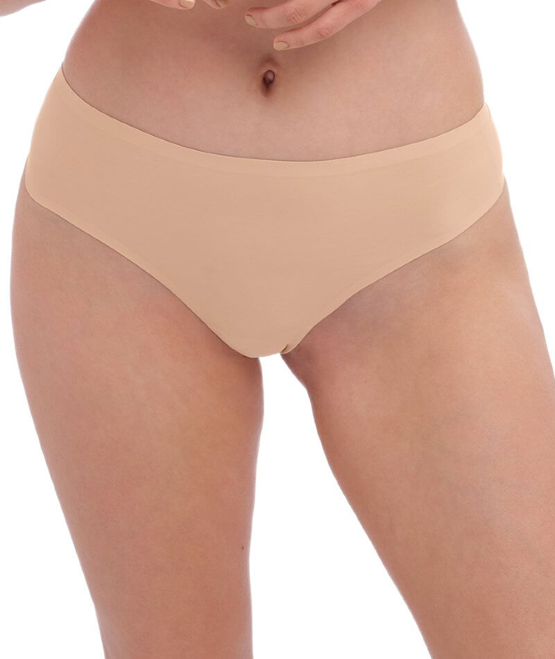 ALL OF ME Seamless Thongs for Women No Show Panties V-Waisted