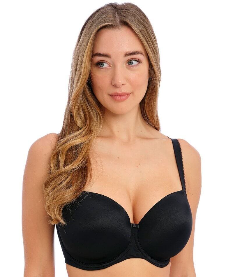  Bare The Push-Up Without Padding Bra 32H, Black : Clothing,  Shoes & Jewelry