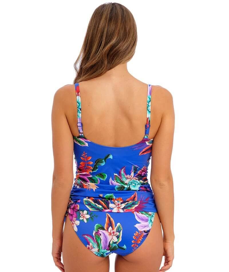 St Lucia Padded Underwired Tankini Top - Multi
