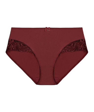 Fayreform Art Deco Allure Midi Brief - Tawny Port/Cafe Creme Knickers