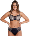 Fayreform Elise Underwire Bra - Black/Cafe Creme Bras