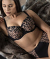 Fayreform Elise Underwire Bra - Black/Cafe Creme Bras