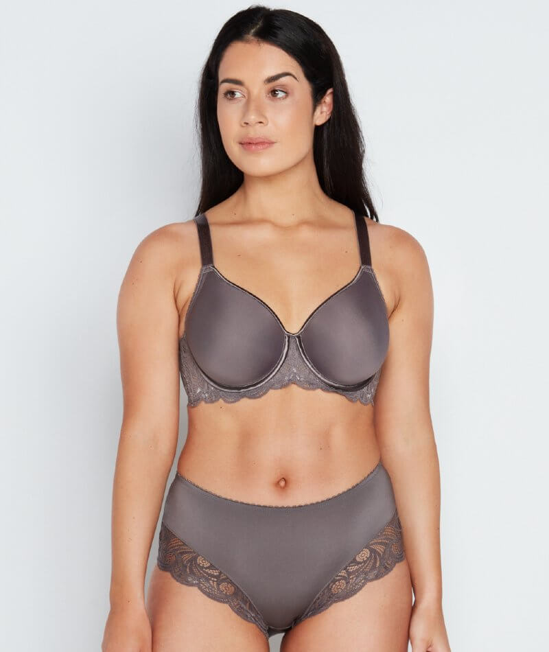 Fayreform Profile Perfect Contour Bra Twin pack, Red Grey