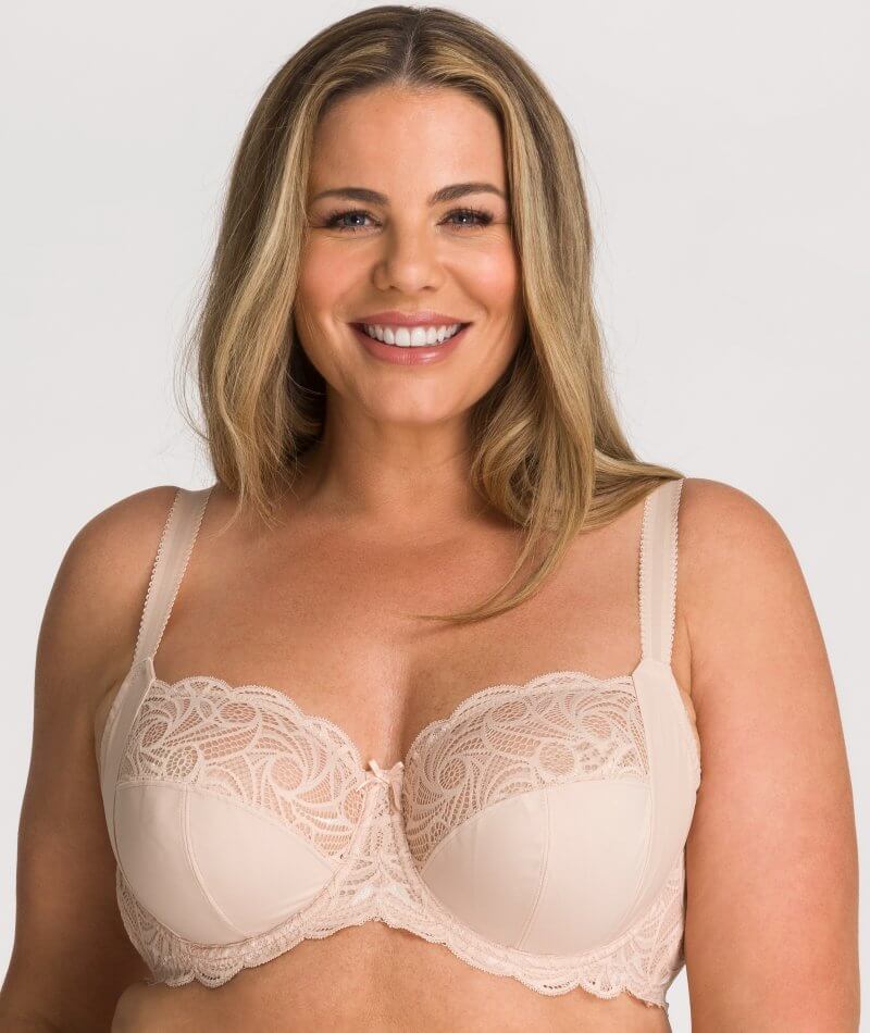 Curvy Bras - Rigid lace for support in the @fayreform classic