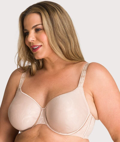 Fayreform Profile Perfect Contour Bra Twin pack, Red Grey, Size  12-18, F194-9098