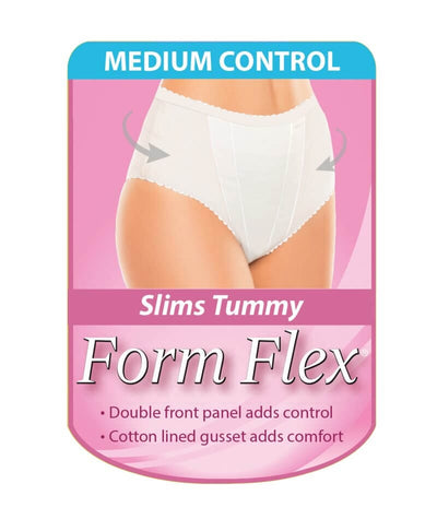 Form Flex® Single Medium Control Cotton Shaping Panty - Black