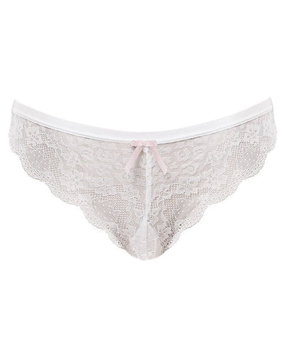 Freya Fancies Brazillian Brief - White Knickers