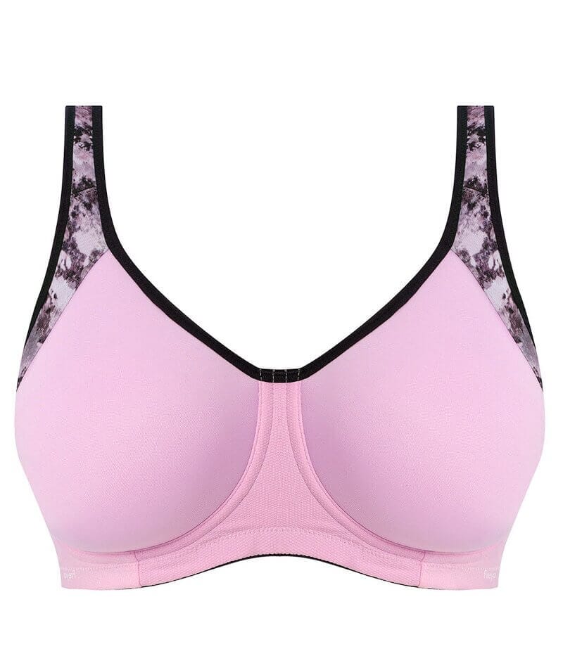 Freya Sonic Sports Underwired Moulded Crop Top Bra, Hot Crimson at John  Lewis & Partners