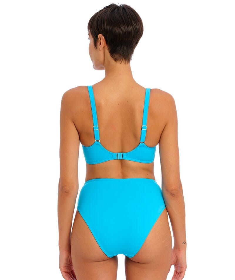 Precious turquoise triangular bralette, Quintsoul, Triangle Bikini Tops  for Women