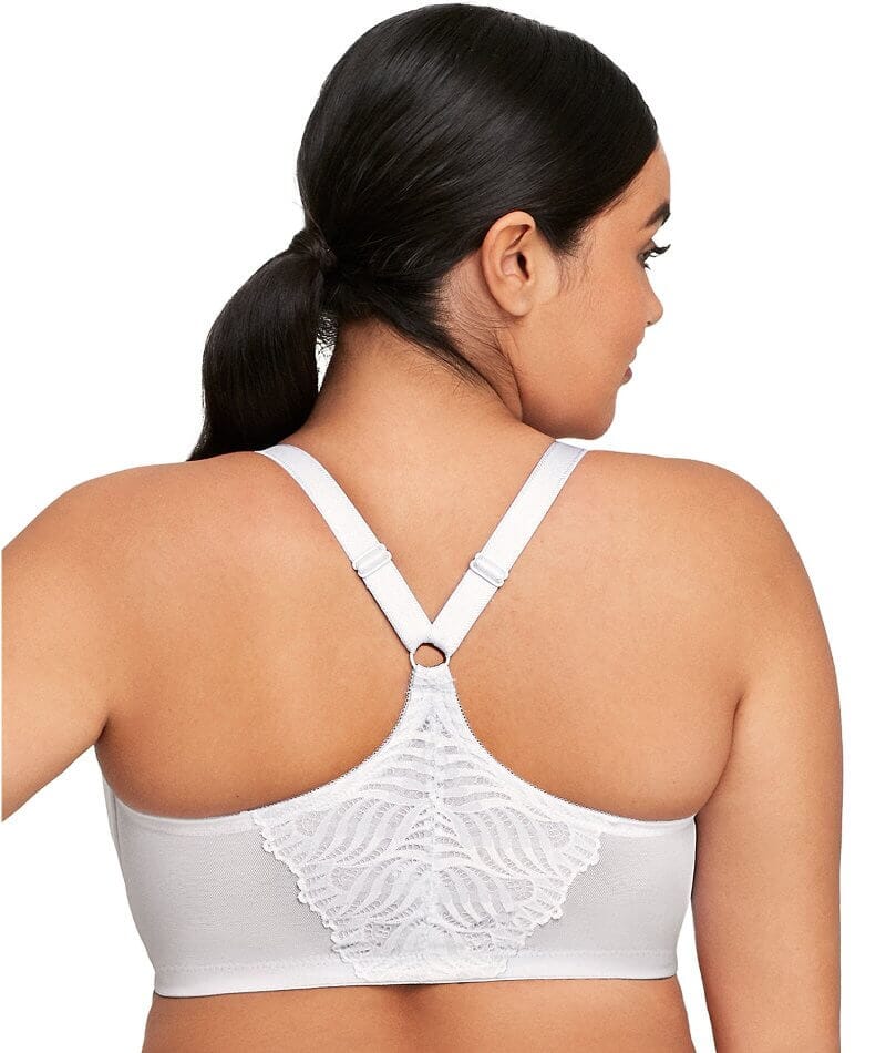 Glamorise® Front-Close Lace Back Bra