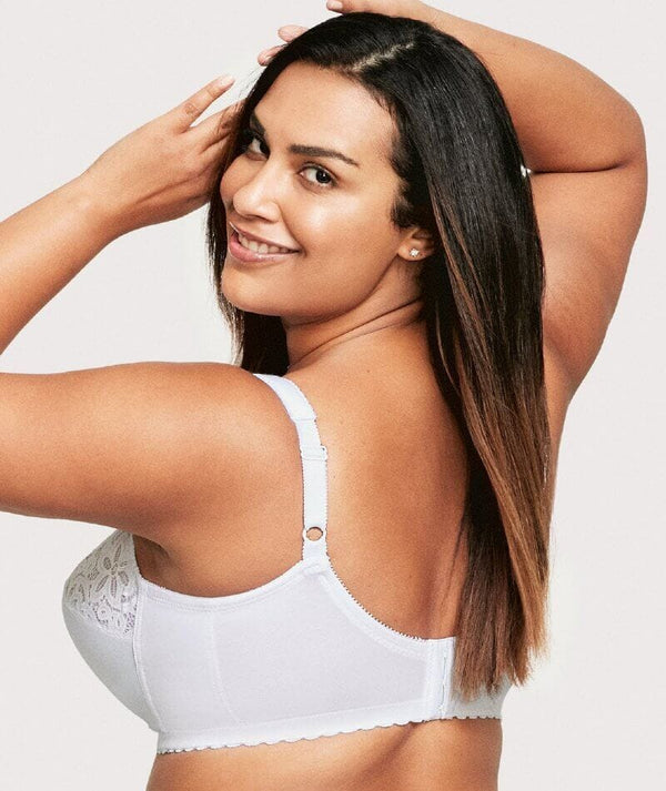 Glamorise Made to Move Wire Free Support Bra White – Brastop US
