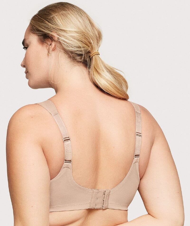 MagicLift Front-Closure Posture Back Bra Cafe Band, 56