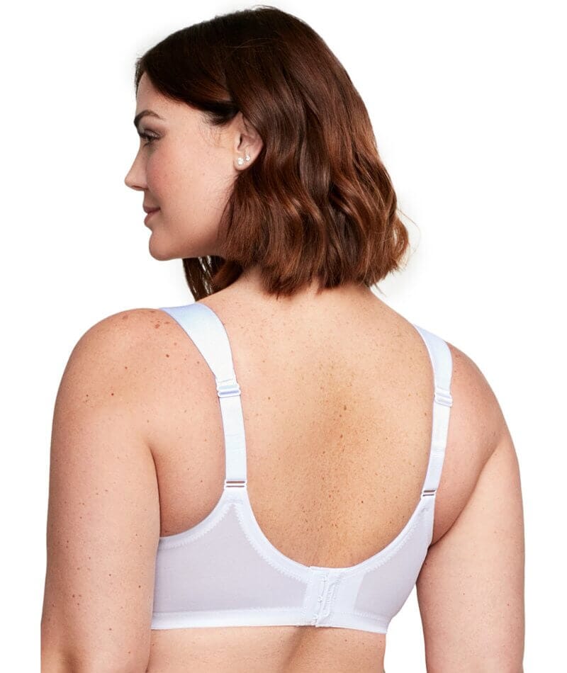 Glamorise MagicLift Seamless Support T-Shirt Bra White 1080