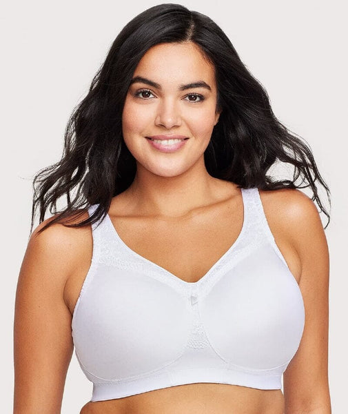 Wireless Cotton Bra for Ladies Big Size 38C-50F Top Women Seamless