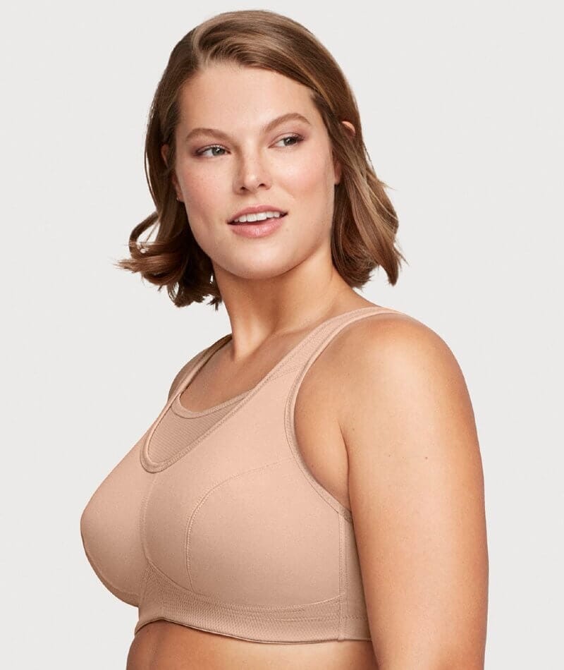 Women Bras Plus Size Sports Underwear Yoga Wear Running Back Training  Shock-Proof Vest Breasted Bra