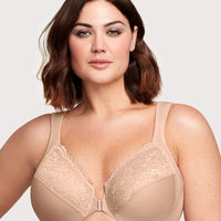 Bramour Noho Front-close Bra In Blue