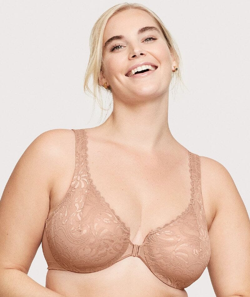 Bra Pattern: Underwire w/ Optional Lace Cup - Front Closing