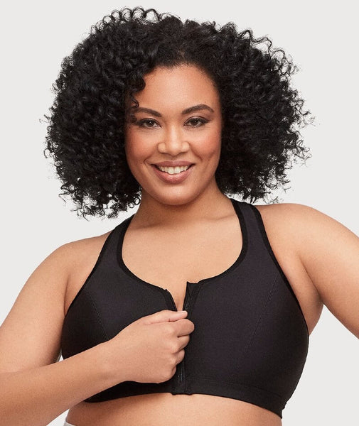 AVENUE BODY | Women's Plus Size Sports Bra - black - 42DD