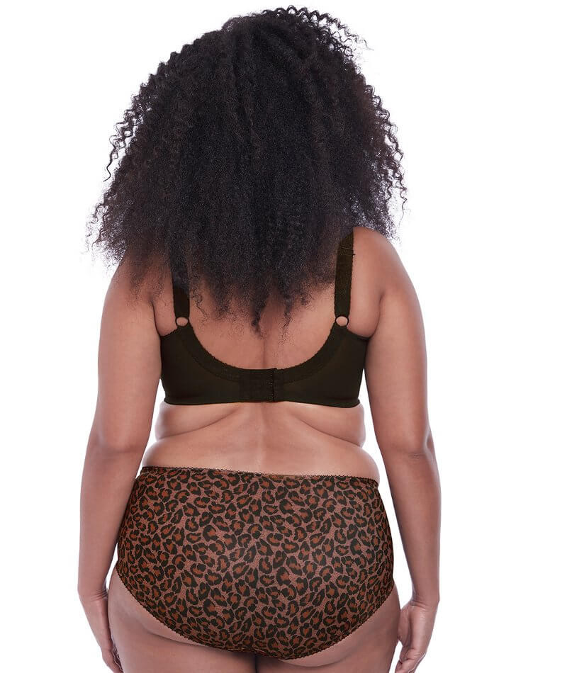 Goddess Kayla Banded Full Cup Underwire Bra (6164),36L,Taupe Leopard 