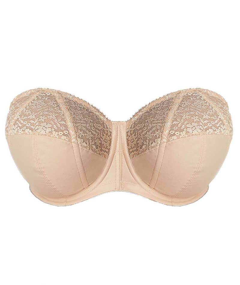 Goddess Adelaide Underwire Strapless Multiway #6663 Nude US Sz 34J/ UK 34GG  New