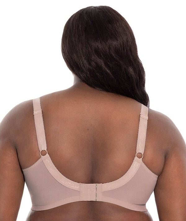 Goddess Kayla Underwired Banded Bra - Taupe Leo