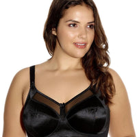 Goddess Keira GD6093 Black Banded Soft Cup Wire Free Bra