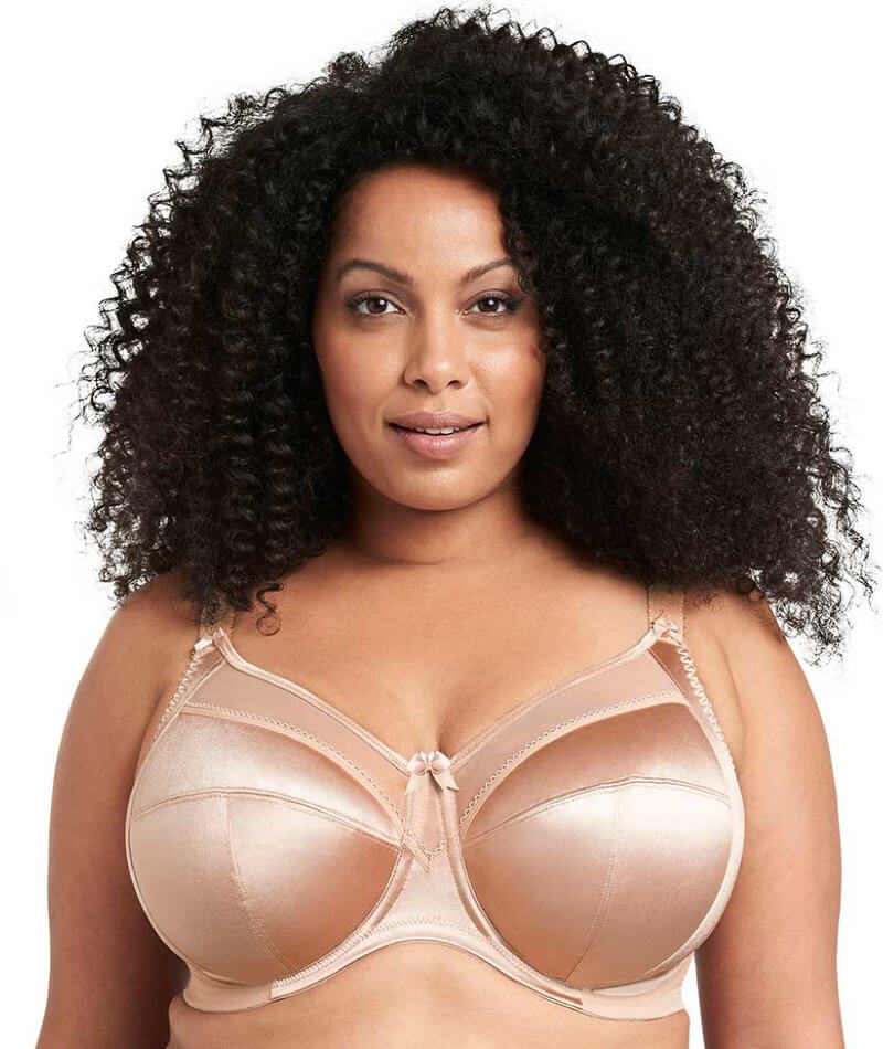 Goddess Audrey Soft Cup Bra in Nude - Busted Bra Shop