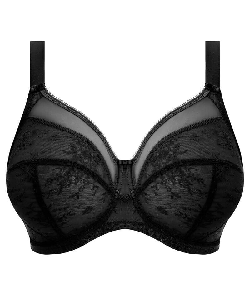 Goddess Verity Underwire Bra - Black - Curvy Bras