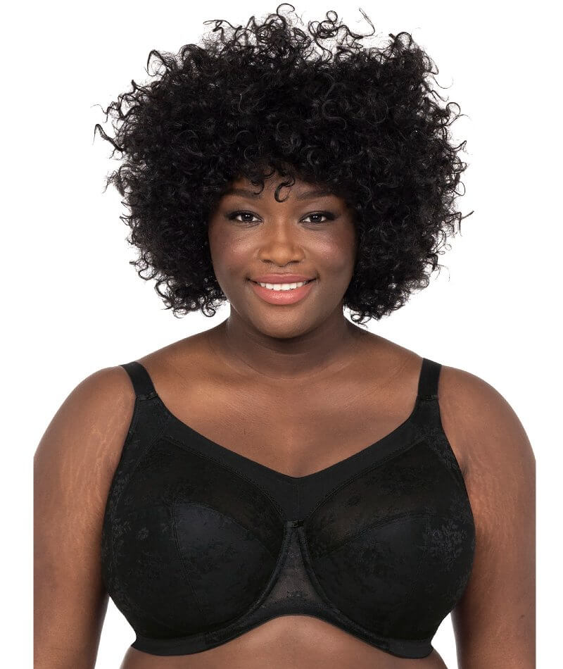 Size 44J Full Coverage Plus Size Bras: Cups B-K