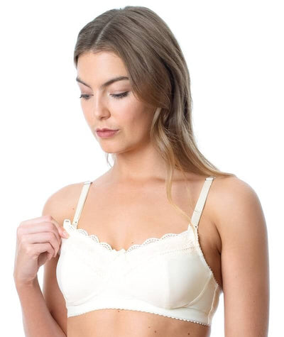 Candice Strapless Maternity Bra in Ivory