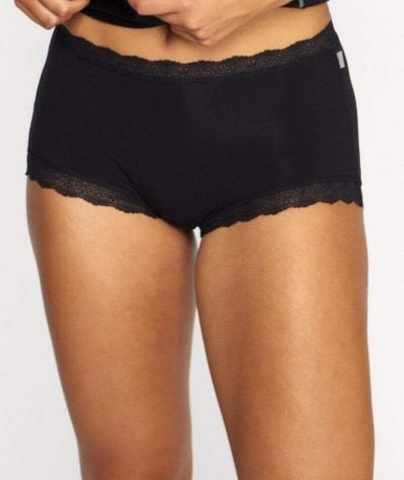 Women's Parisienne Classic Boyleg Underwear - Black