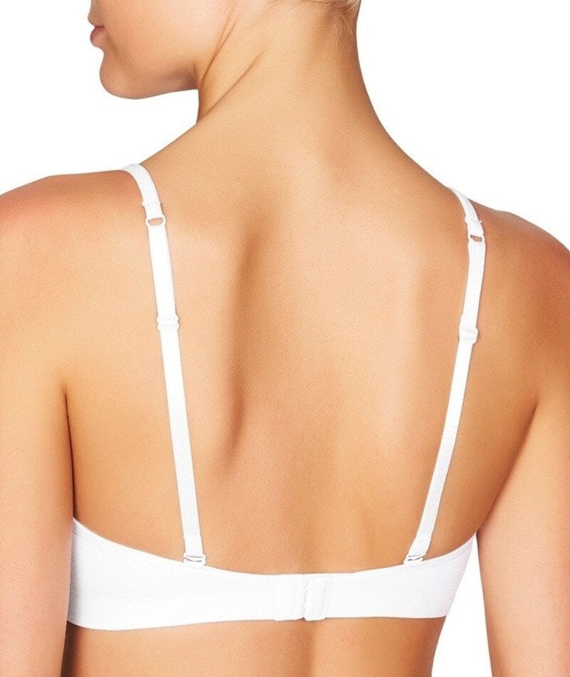 Etam Racer-back cotton bra PALE YELLOW