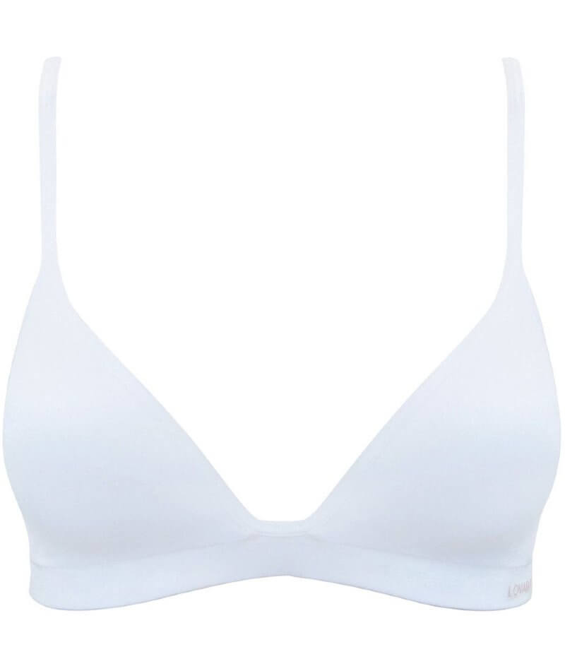 Lovable Women's Cotton Non Padded Wire Free Balconette, Full-Coverage,  Sports, Plunge Bra (8903140551284_White_34)