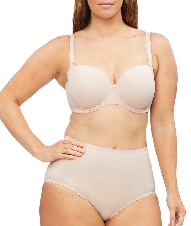 Buy Padded Underwired Full Cup Multiway Strapless T-Shirt Bra in