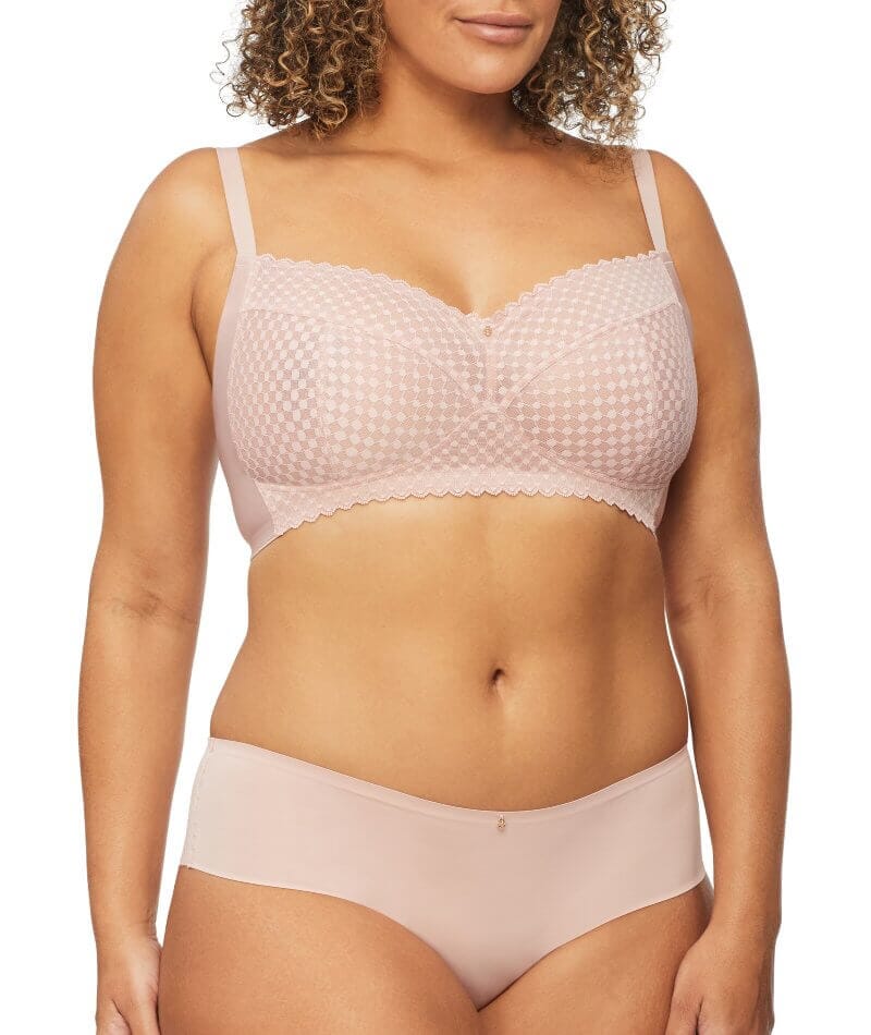 Buy White Recycled Lace Full Cup Comfort Bra 32B | Bras | Argos