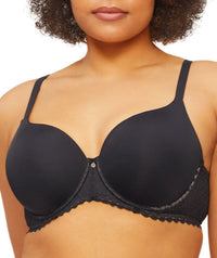 Nancy Ganz Revive Ava Lace Full Coverage Contour Bra - Black