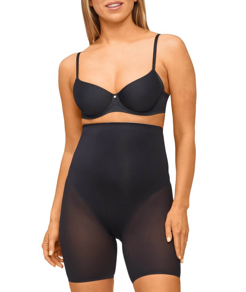 Spanx High Waisted Shaping Shears Size E Very Black Style 914 20